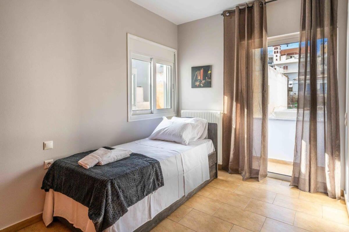 Sitia Panoramic Penthouse - Close To Sandy Beach - Private Parking Ngoại thất bức ảnh