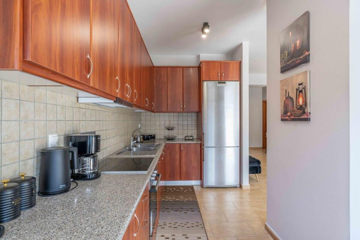 Sitia Panoramic Penthouse - Close To Sandy Beach - Private Parking Ngoại thất bức ảnh