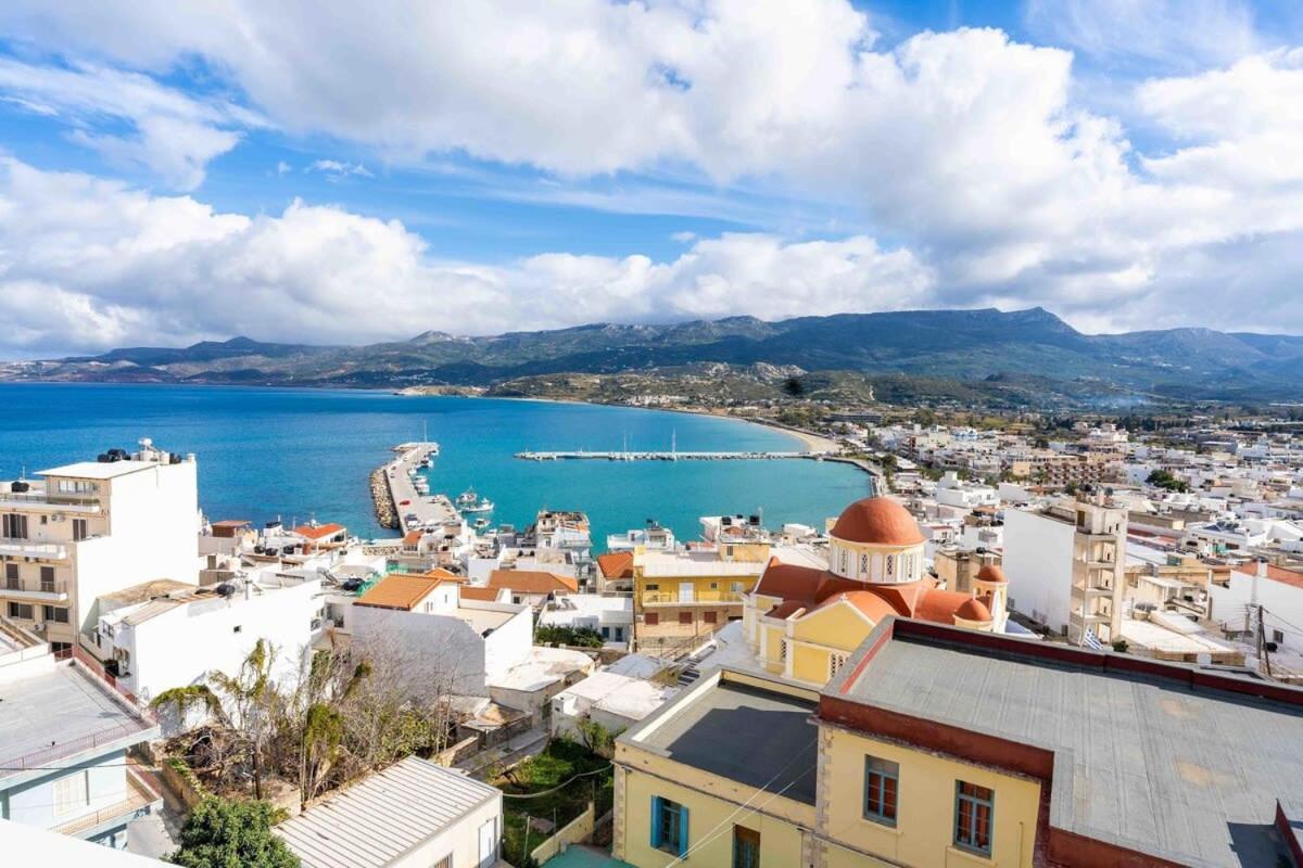 Sitia Panoramic Penthouse - Close To Sandy Beach - Private Parking Ngoại thất bức ảnh