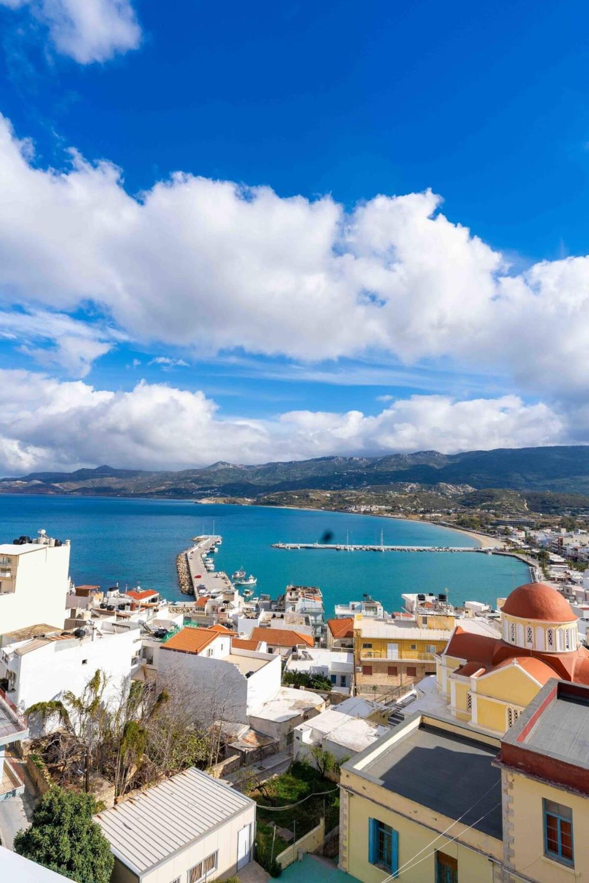 Sitia Panoramic Penthouse - Close To Sandy Beach - Private Parking Ngoại thất bức ảnh